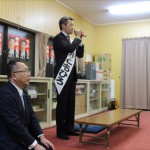 三重県議選・津市選挙区に立候補する「今井ともひろ個人演説会」の応援に、衆議院議員中川康洋